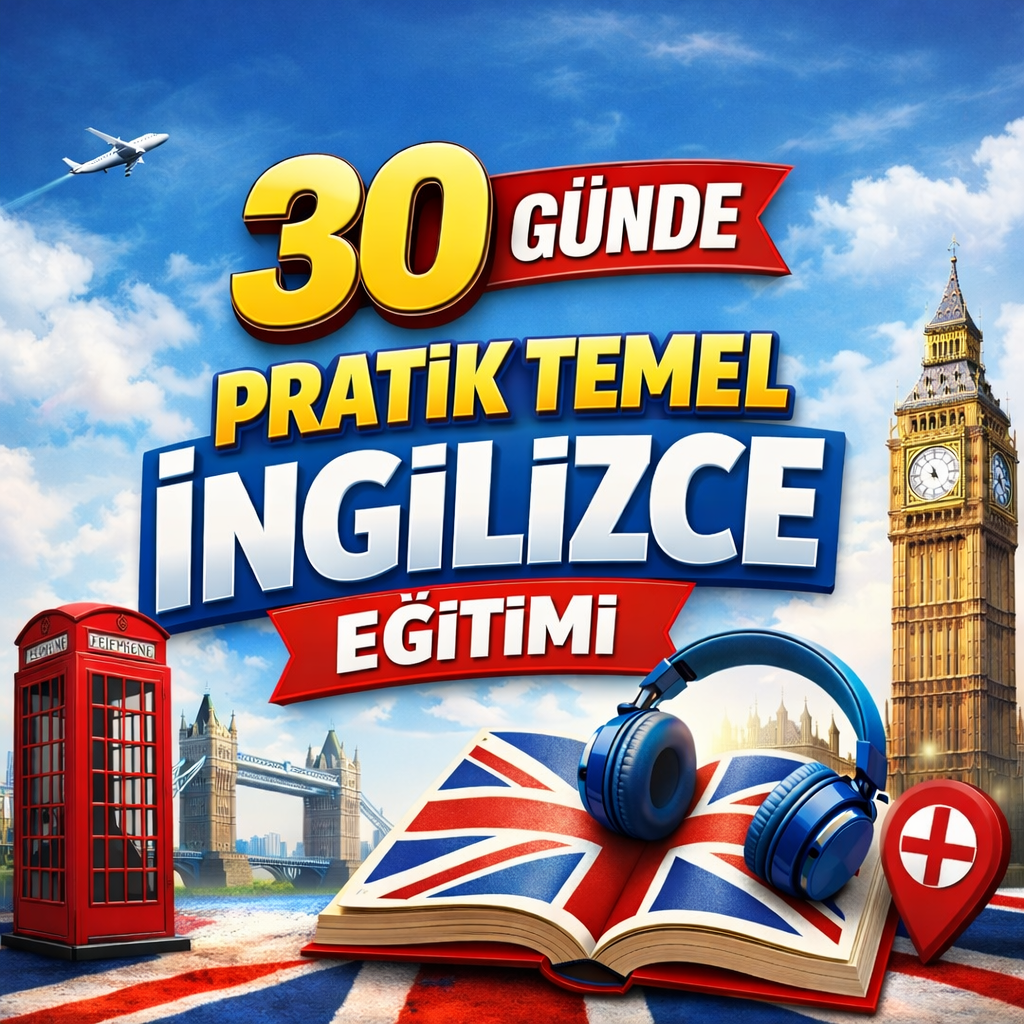 30 GÜNDE PRATİK TEMEL İNGİLİZCE EĞİTİMİ
